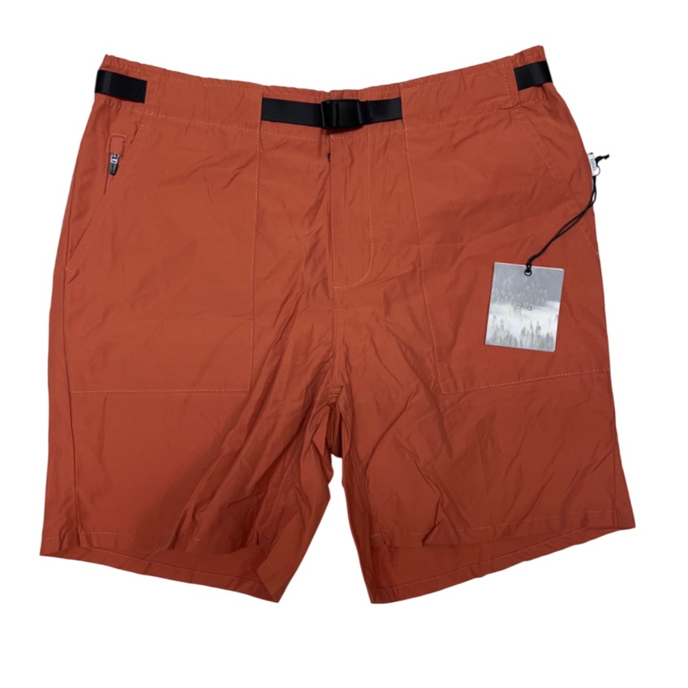 NWT Onia Men's Orange Buckle Utility Hybrid Outdoor Shorts size medium $145.00